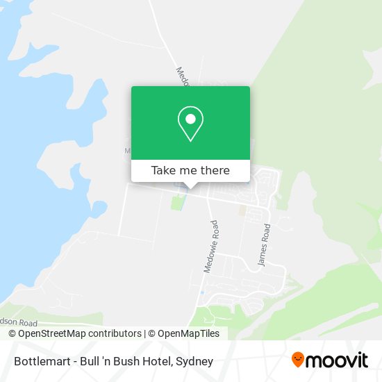 Bottlemart - Bull 'n Bush Hotel map