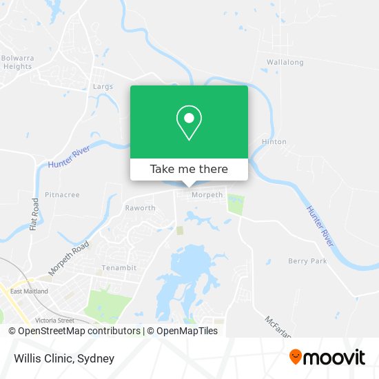 Willis Clinic map