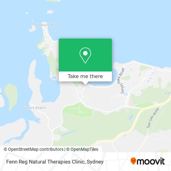 Fenn Reg Natural Therapies Clinic map