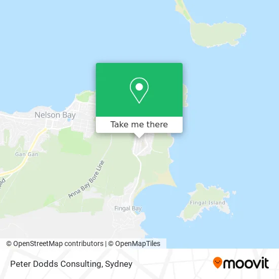Peter Dodds Consulting map