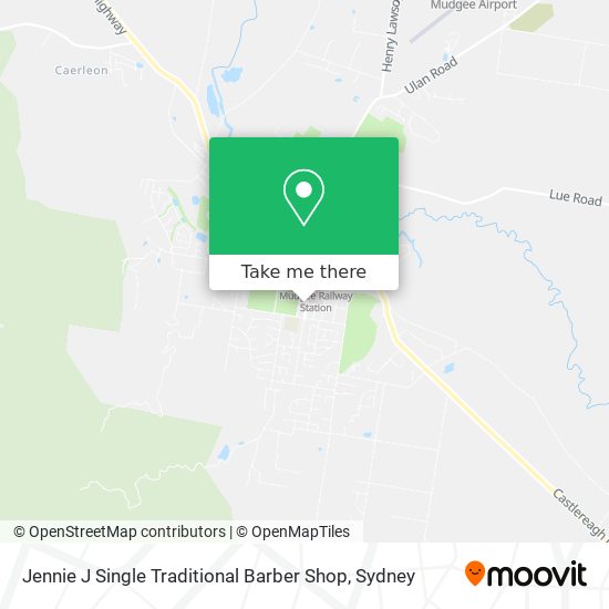 Jennie J Single Traditional Barber Shop map