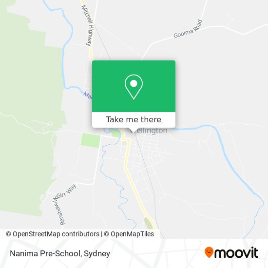 Nanima Pre-School map