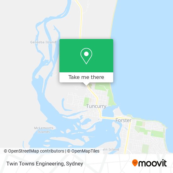 Twin Towns Engineering map