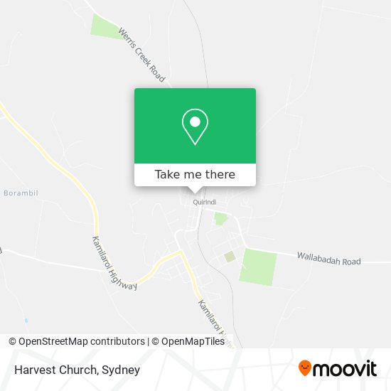 Mapa Harvest Church
