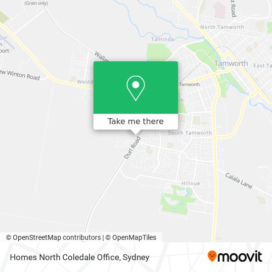 Homes North Coledale Office map