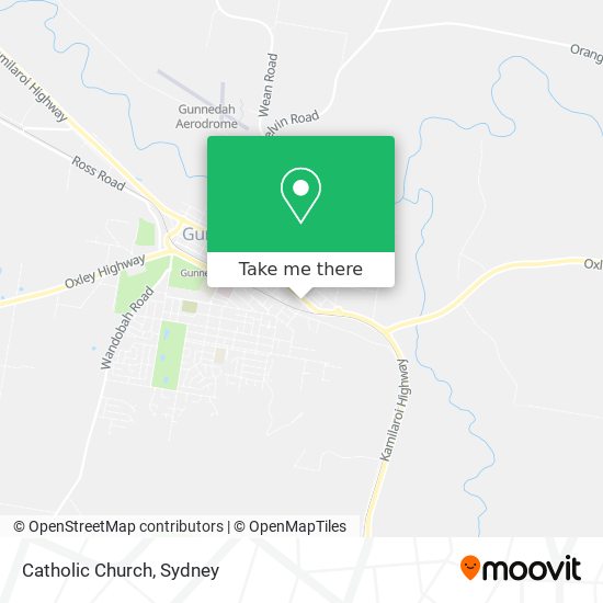 Catholic Church map
