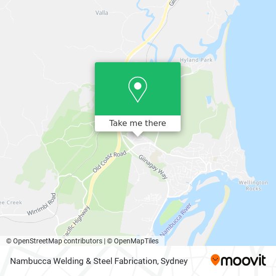 Nambucca Welding & Steel Fabrication map