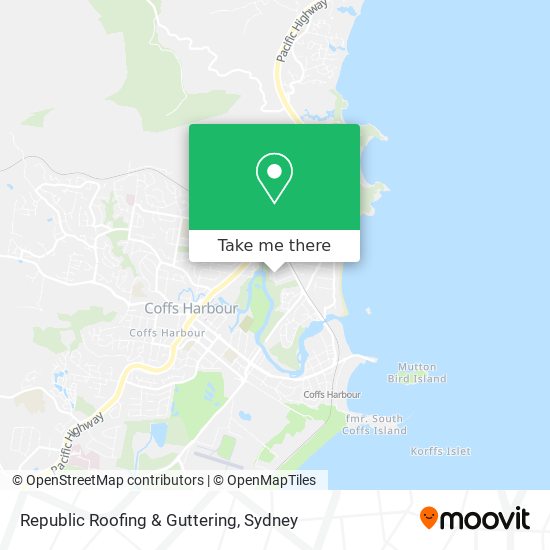 Mapa Republic Roofing & Guttering