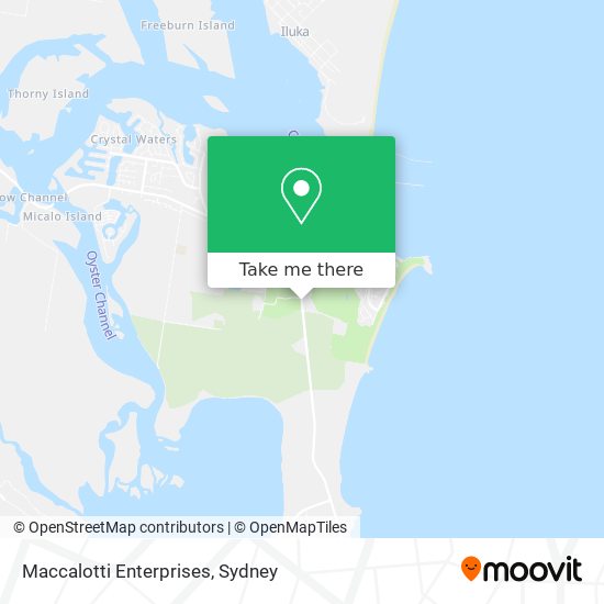 Maccalotti Enterprises map