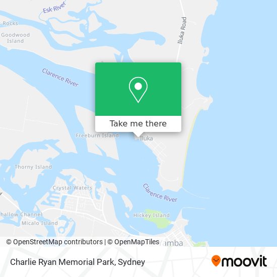 Mapa Charlie Ryan Memorial Park