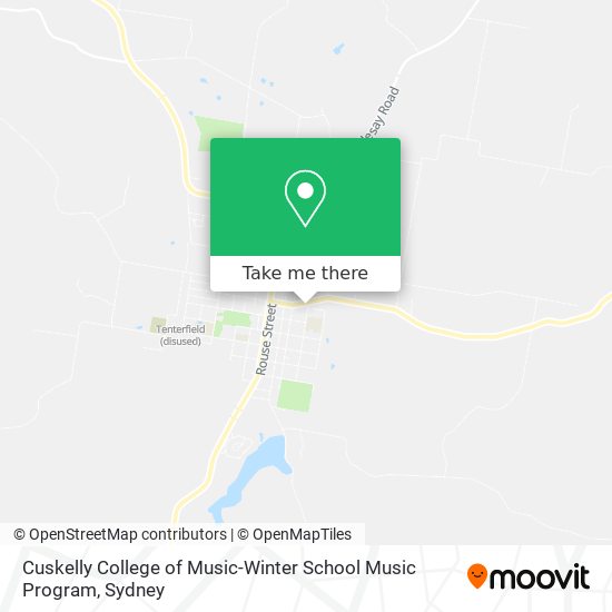 Cuskelly College of Music-Winter School Music Program map