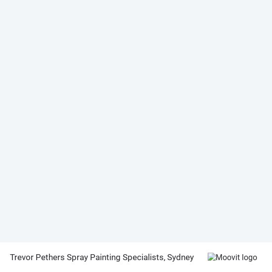 Trevor Pethers Spray Painting Specialists map
