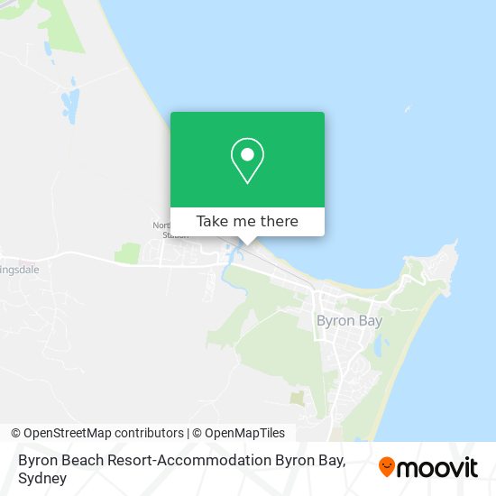 Byron Beach Resort-Accommodation Byron Bay map
