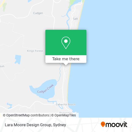 Lara Moore Design Group map