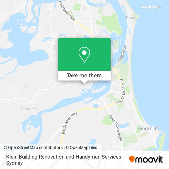 Klein Building Renovation and Handyman Services map
