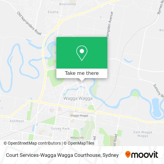 Mapa Court Services-Wagga Wagga Courthouse