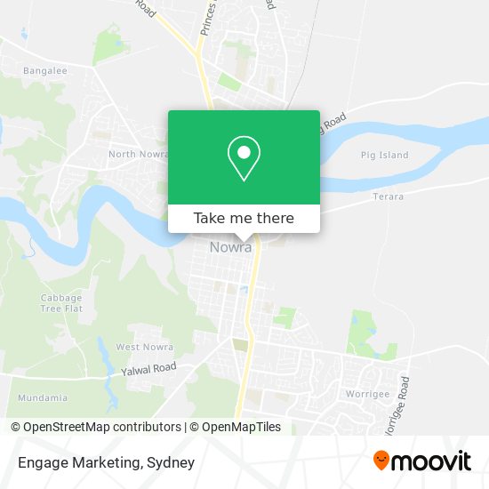 Engage Marketing map