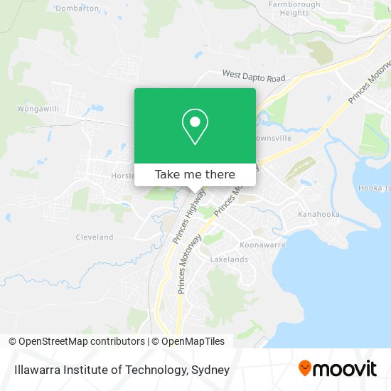 Illawarra Institute of Technology map