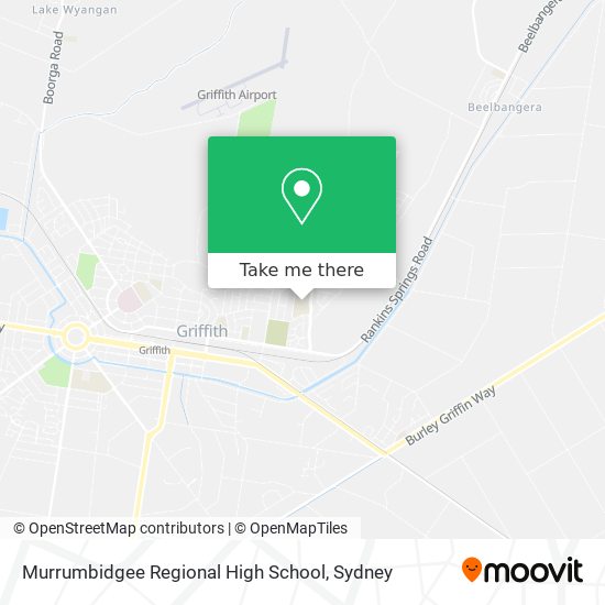 Murrumbidgee Regional High School map