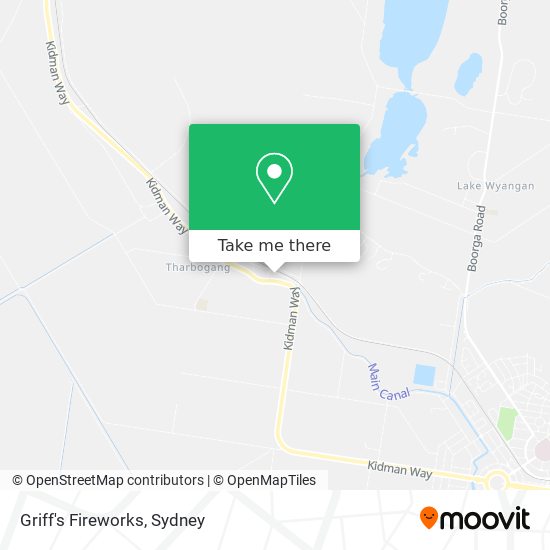 Griff's Fireworks map