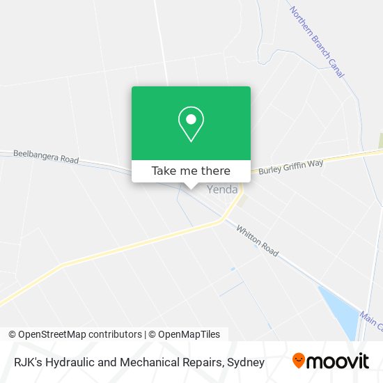 RJK's Hydraulic and Mechanical Repairs map