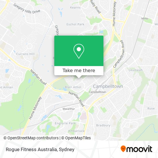 Rogue Fitness Australia map