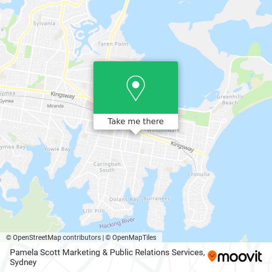 Pamela Scott Marketing & Public Relations Services map