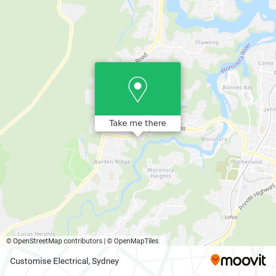 Customise Electrical map