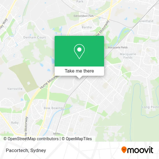 Pacortech map