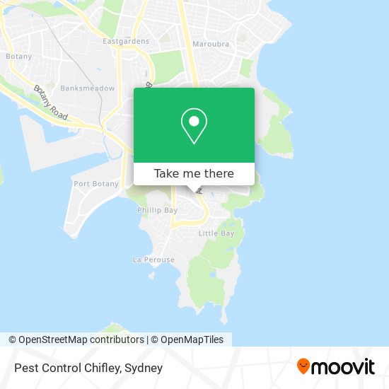 Mapa Pest Control Chifley