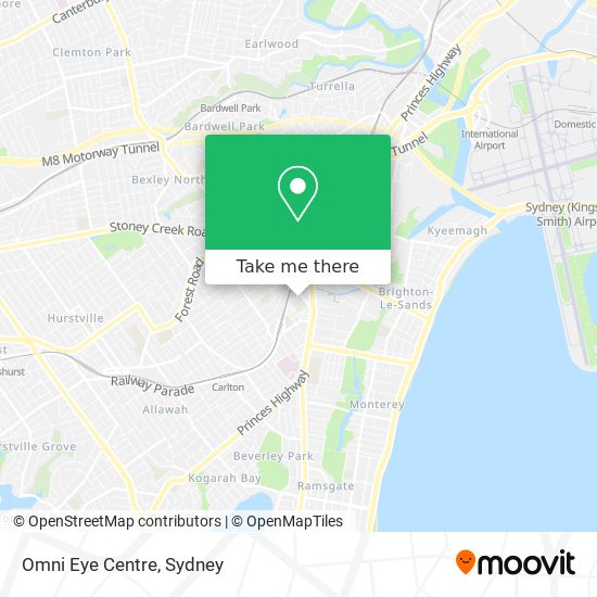 Omni Eye Centre map