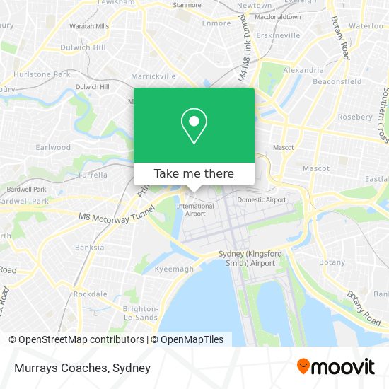 Murrays Coaches map