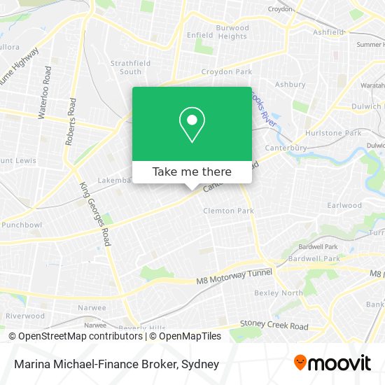 Marina Michael-Finance Broker map