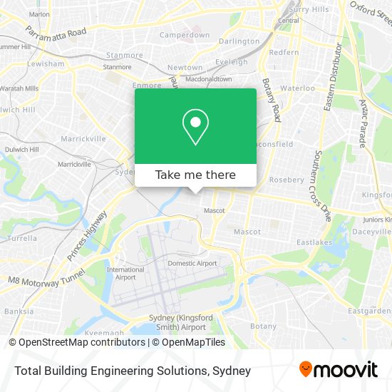 Total Building Engineering Solutions map