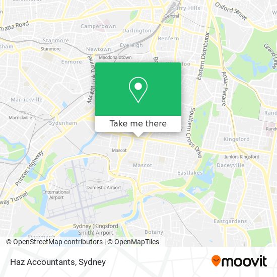 Haz Accountants map