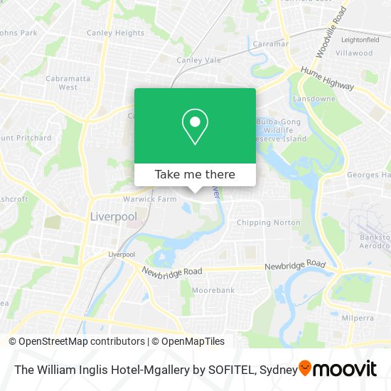The William Inglis Hotel-Mgallery by SOFITEL map