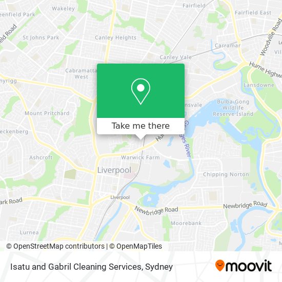 Isatu and Gabril Cleaning Services map