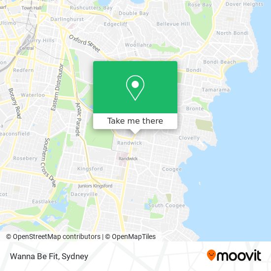 Wanna Be Fit map