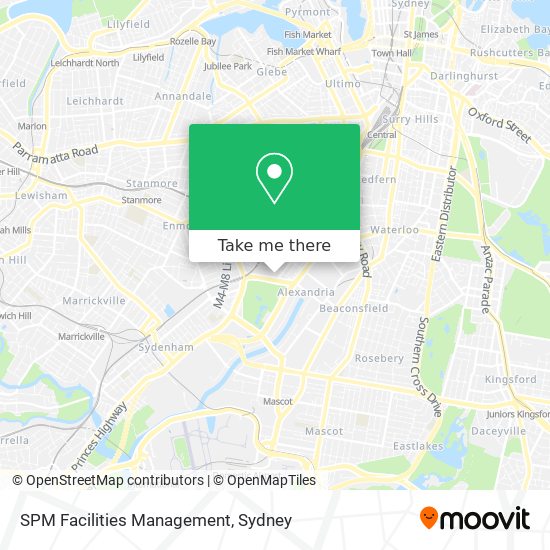 SPM Facilities Management map