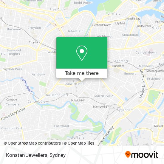 Konstan Jewellers map
