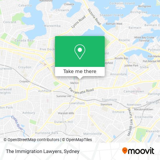 Mapa The Immigration Lawyers