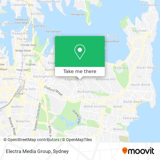 Electra Media Group map