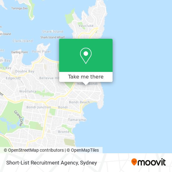 Short-List Recruitment Agency map