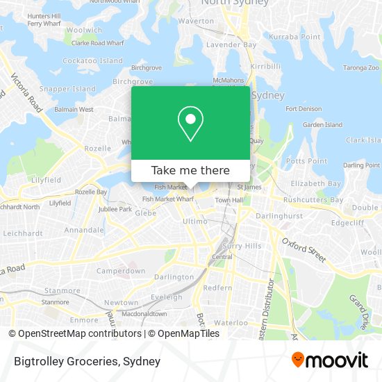 Bigtrolley Groceries map