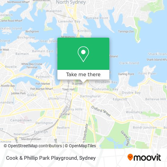 Cook & Phillip Park Playground map