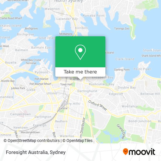 Foresight Australia map