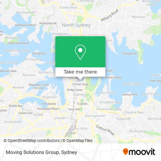 Moving Solutions Group map