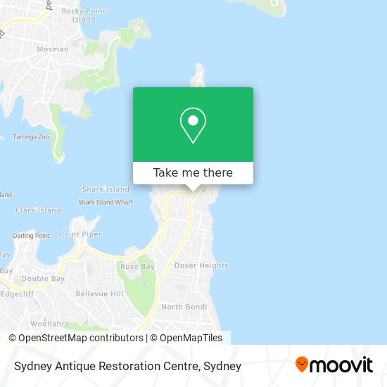 Sydney Antique Restoration Centre map