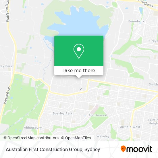 Australian First Construction Group map