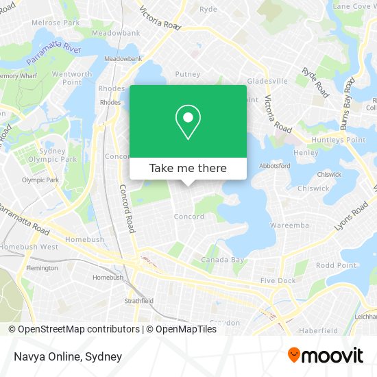 Mapa Navya Online